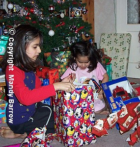 opening presents