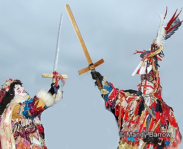 medieval sword play