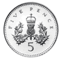 image: 5 pence