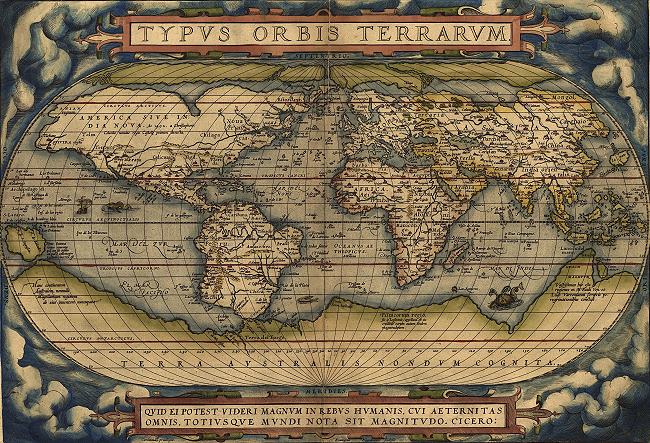 image: Ortelius World Map