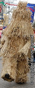 dancing straw bear