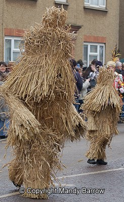 straw bear and baby bear