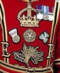 Close up of uniform